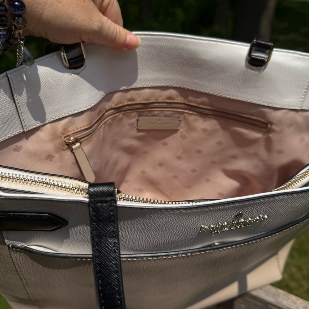 NEW Kate Spade Staci Colorblock Laptop Tote in Saffiano Leather - Picture 14 of 15
